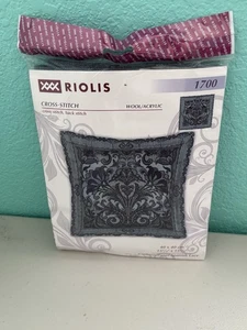 RIOLIS Counted Cross Stitch Kit 1700 Cushion/Panel Spanish Lace-Lace Themed Art - Picture 1 of 7