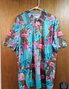 Hawaiian Style Men's T-Shirt 5XL - Picture 1 of 3