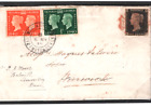 GB PENNY BLACK 1840 Birmingham MX Cover KGVI 1940 STULECIE FDC rzadki unikat? 5s