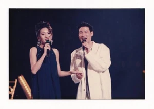 Anita Mui Jacky Cheung Original Photo Hong Kong Concert 90's 梅艷芳 張學友 - Picture 1 of 1