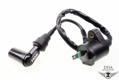 Zündkerzenstecker Zündspule Zündkabel SET für Peugeot Speedfight 1 2 LC AC 50