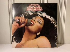 DONNA SUMMER “LIVE AND MORE” DOUBLE VINYL LP 1978 GATEFOLD CASABLANCA RECORDS - Picture 1 of 13