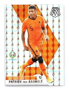 2021 Panini Mosaic UEFA EURO Soccer #147 Patrick van Aanholt Mosaic Prizm - Picture 1 of 2