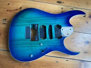 Cuerpo de guitarra eléctrica Ibanez RG370AHMZ 2019 Indonesia Blue Moon Burst - Imagen 1 de 23