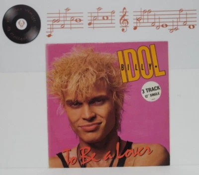 Billy Idol To Be A Lover 12” Single - VG+ - Image 1 of 3