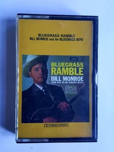Bill Monroe – Bluegrass Ramble. Cassette Tape - Picture 1 of 4