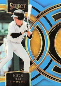 2024 Panini Select Mitch Jebb Blue Prizm SP /199 Pittsburgh Pirates RC - Picture 1 of 2