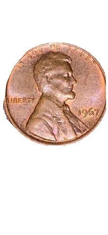 1967 lincoln Memorial Penny Liberty Error Cover