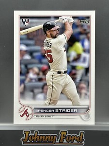 2022 Topps Series 2 #509 Spencer Strider Rookie Image Variation SP