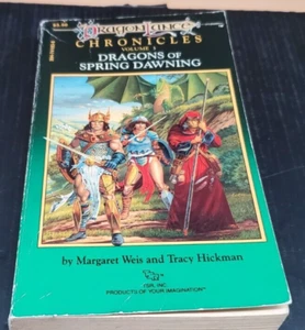 Dragonlance Chronicles 3 Dragons of Spring Dawning (paperback, 1985) 1st Edition - Picture 1 of 7
