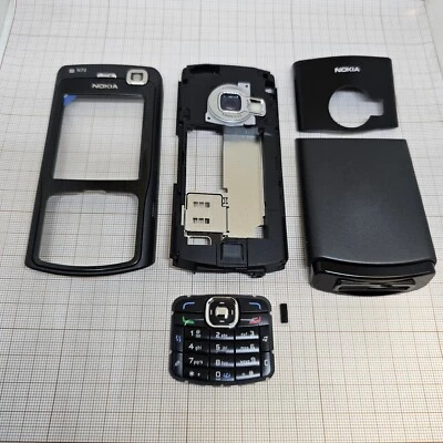 Original Nokia N70 Full Cover Music Black Music Edition NEW EOL ITEM - Image 1 of 2