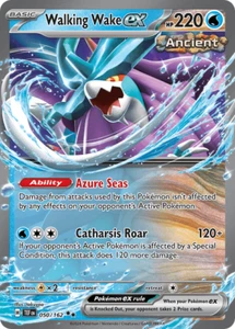 Pokemon TCG GCC Walking Wake ex TEF 050/162 English EXC/NM Temporal Forces REG - Imagen 1 de 1