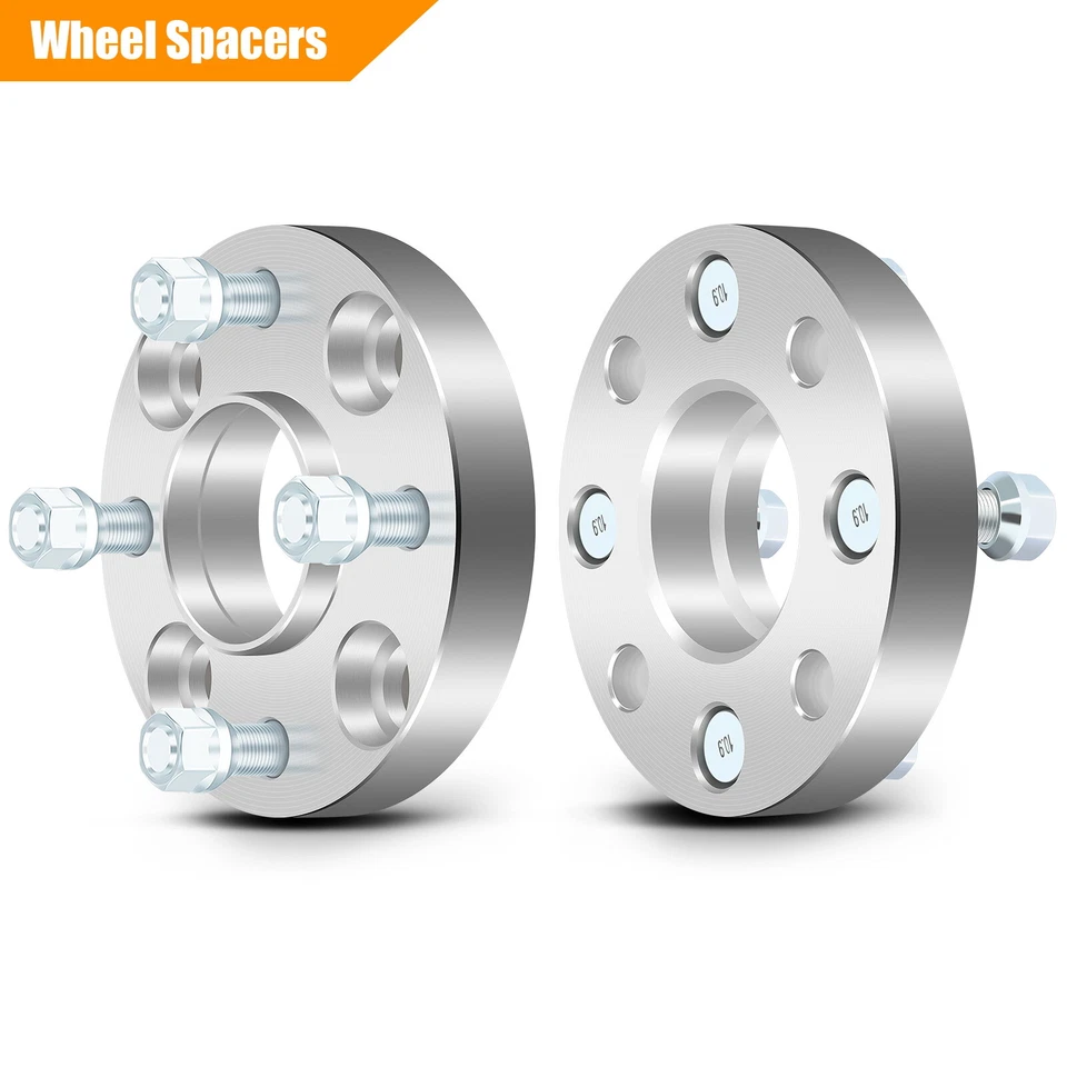 2X 1" 25mm 4x114.3 4x4.5 For Nissan Altima 240SX Sentra Axxess Wheel Spacers - Image 1 of 4