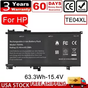 TE04XL Battery For HP Omen 905175-271 905175-2C1 15-AX200 15-AX250WM 15-AX210NR - Picture 1 of 9