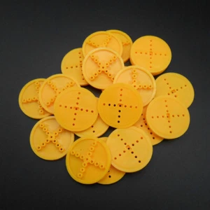 20 Stck./Posten 42 mm Kunststoff Einrillenriemenscheibe Bohrung 2 mm 1,95 mm A TT Flach 422A - Bild 1 von 12