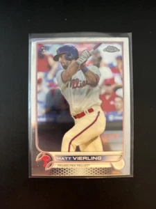 Topps 2022 cromo #181 Matt Vierling RC Phillies - Imagen 1 de 2