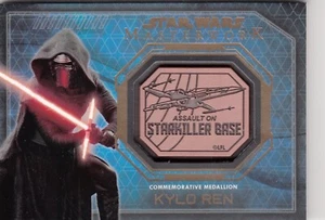 2016 Star Wars Masterwork Medallion Relics Kylo Ren Starkiller Base - Imagen 1 de 1