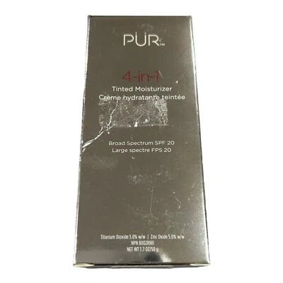 PUR 4-In-1 Tinted Moisturizer Broad Spectrum SPF 20 Shade DPN2 New In Box - Image 1 of 4