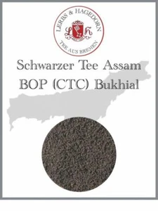 Schwarzer Tee Assam BOP (CTC) Bukhial 1 KG - Picture 1 of 3
