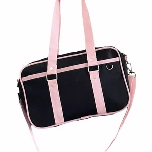 Japanese JK Uniform Style Oxford Shoulder Bag Student Satchel Handbag for Teens - Picture 1 of 5