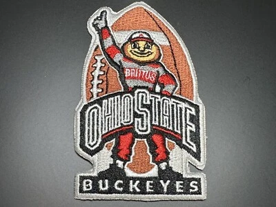 Ohio State Buckeyes Embroidered Iron On Patch