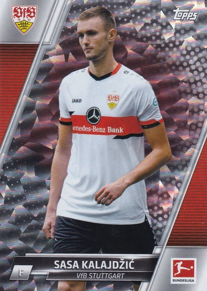 2022 Topps Bundesliga Speckle Foil #162 Sasa Kalajdzic - Image 1 of 1
