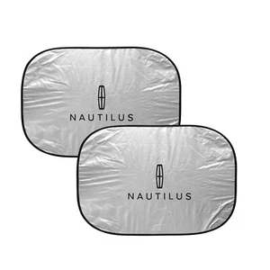 Lincoln Nautilus Dual Panels Easy Folding Windshield Sun Shade - Picture 1 of 4