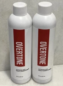 2 OVERTONE EXTREME RED CONDIZIONATORE GIORNALIERO 8 OZ - Foto 1 di 2