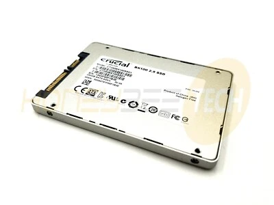 CRUCIAL BX100 250GB 2.5" 7MM SATA SSD SOLID STATE DRIVE CT250BX100SSD1 TESTED - Image 1 of 2