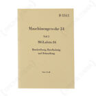 Reproduction WW2 German Army MG34 Manual - 1943