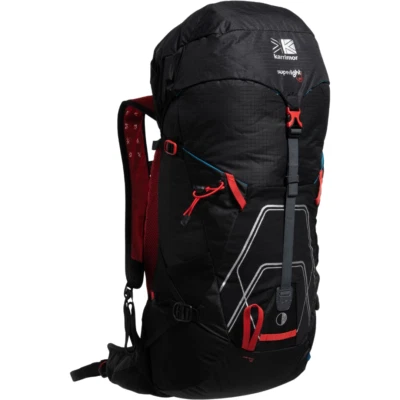 Karrimor Superlight 30 L Backpack Hiking Black/Red KR18005-BBB-101 NEW! - Image 1 of 4