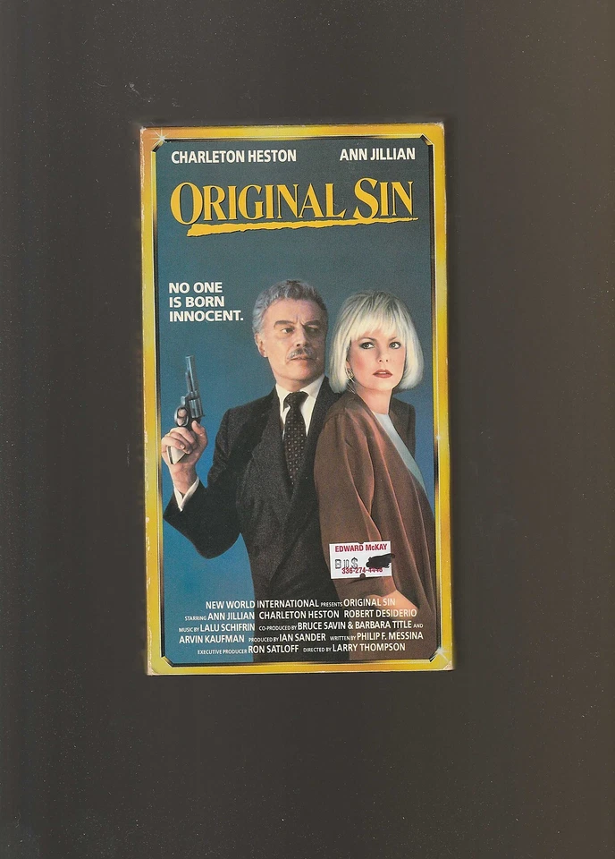 Original Sin (VHS) - Image 1 of 1