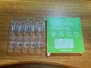 G8 Halogen Replacement Bulbs 35 Watts Pack Of 10 120 Volts - Picture 1 of 1