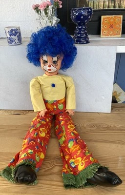 DDR ARI Vintage Schlenkerpuppe Clown, Ostalgie - Bild 1 von 3