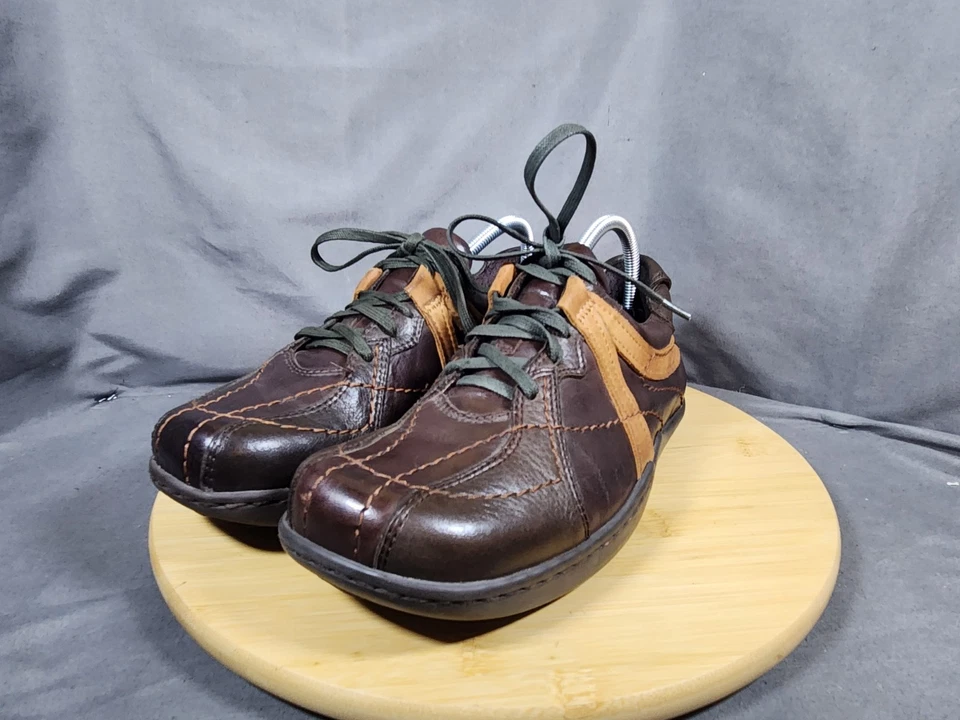 Earth Shoes Kalso Negative Heel  Westside Butter Calf Mahogany Men 8 Women 10 - Image 1 of 4