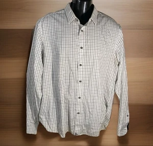 Camisa UNTUCKit Para Hombre XL Abotonada Manga Larga Patrón a Cuadros - Imagen 1 de 5
