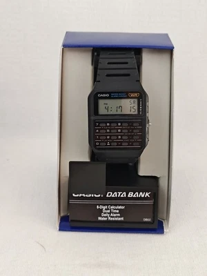NEW Casio Calculator Black Digital Watch Original New In box CA-53W-1Z  - Image 1 of 4