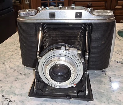 Cámara telémetro Agfa Isolette III 6x6 con lente Apotar 4,5/85 mm NoN36367  Foto 1 de 4