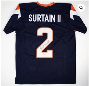 Patrick Surtain II Signed Denver Broncos Custom Jersey XL (Beckett) - Picture 1 of 3