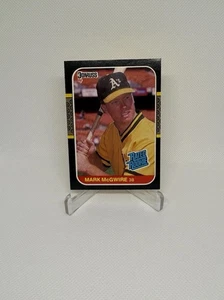 1987 Donruss - Rated Rookie Mark McGwire #46 - Picture 1 of 2