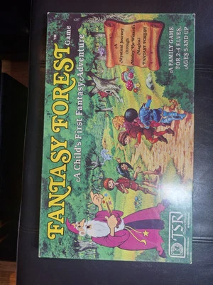 RARE!-TSR-✨1982 Fantasy Forest Board Game Vintage  Complete. ✨ - Image 1 of 4
