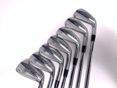 Cobra KING Forged MB 2023 Iron Set 4-PW KBS Tour 130 Extra Stiff Steel Mens RH - Image 1 of 4