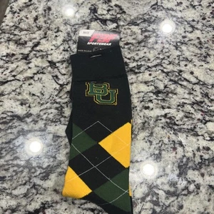 NCAA Baylor Bears BU Argyle Line Up Anzugsocken Teamfarben Medium - Bild 1 von 2