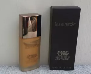 LAURA MERCIER Candleglow Soft Luminous Foundation, #Amber, 30ml Brand New in Box - Foto 1 di 4