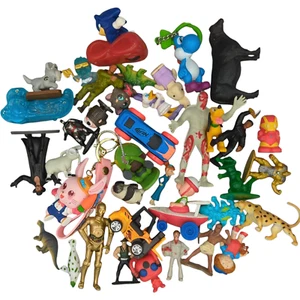 Lotto rivenditori sacchetti piccoli giocattoli sfusi Disney, DC, Funko Mattel ecc 1 libbra 5 oz - Foto 1 di 6