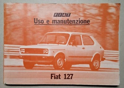 FIAT 127  Anno 1980  Libretto Uso e Manutenzione come Nuovo  - Immagine 1 di 4