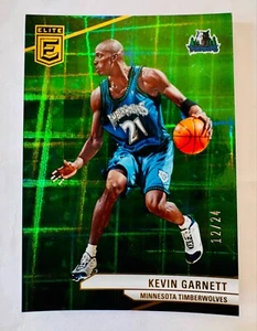 Kevin Garnett 2023-24 Panini Elite Green Parallel /24 - Imagen 1 de 1
