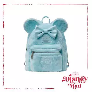 Minnie Mouse Plush Loungefly Mini Backpack - Disney Parks - Picture 1 of 4