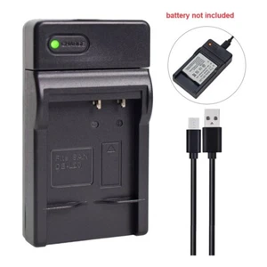 DB-L20 Battery Charger For Sanyo Xacti VPC-CA6 VPC-CA65 VPC-CG6 VPC-CA9 VPC-CG9 - Picture 1 of 11