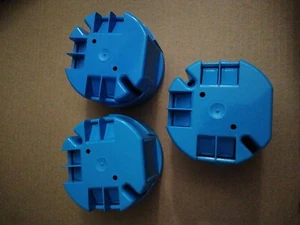 Lot Of 3 Carlon B720 1 Gang 18 cu. in. Blue PVC Electrical Switch & Outlet Box - Picture 1 of 6